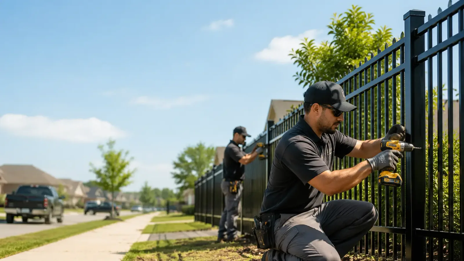 Metal Fence Installation in Portland, ND